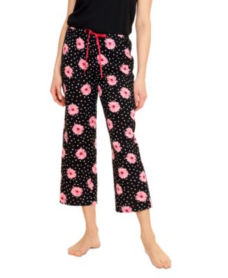 Hue - Women's Gerbera Stripe Printed Capri Pajama Pants
