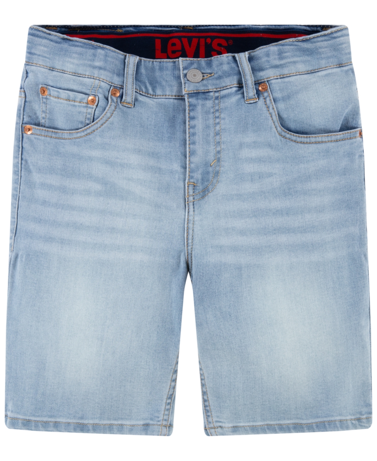 LEVI'S BIG BOYS SLIM FIT 5-POCKET PERFORMANCE SHORTS 
