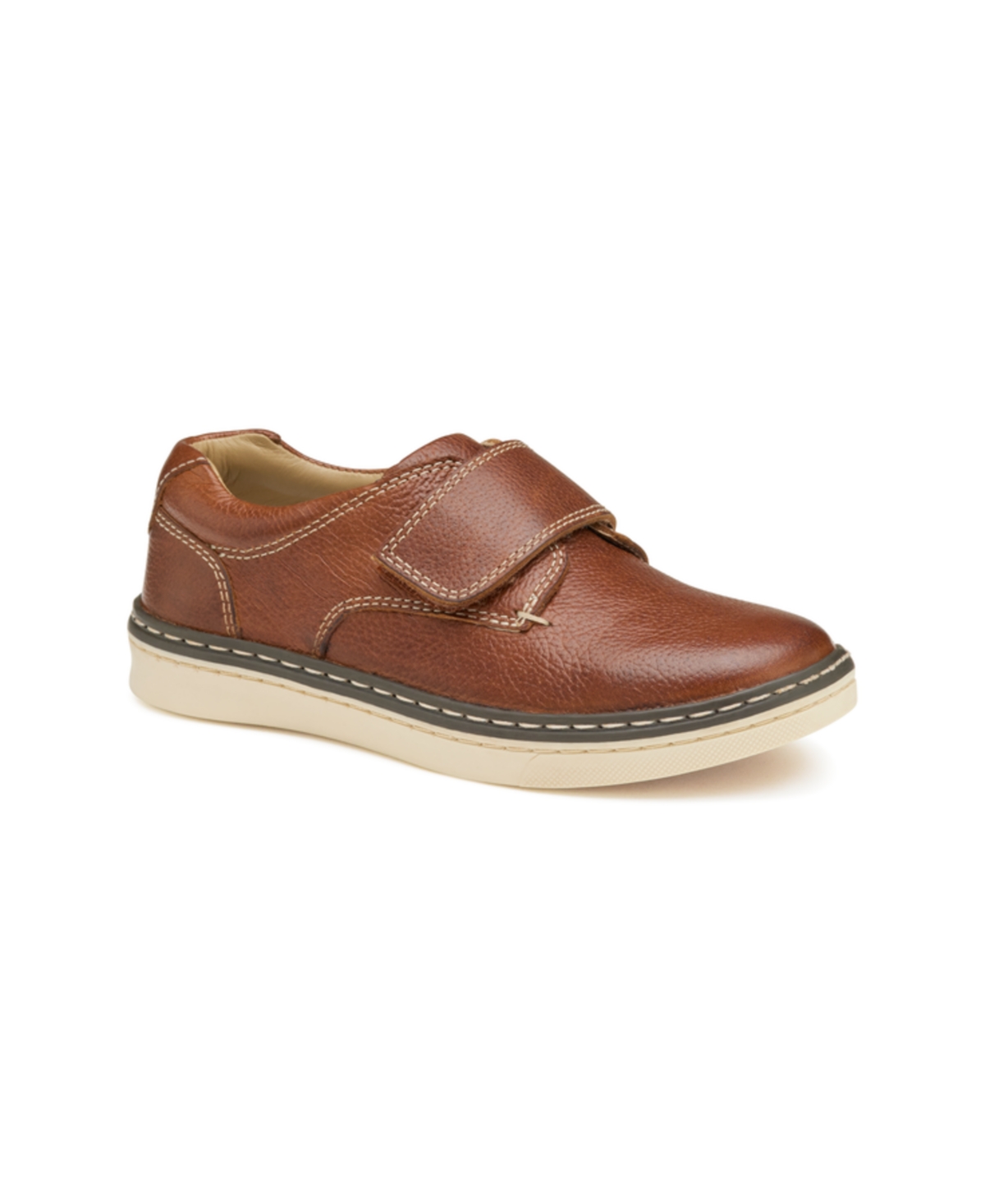 Shop Johnston & Murphy Big Boys Mcguffey Slip-on Shoes In Tan Full Grain