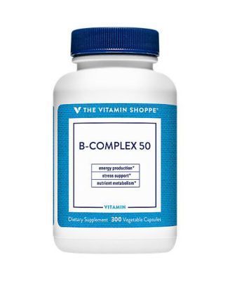 The Vitamin Shoppe B-Complex 50 - Vitamin B Support For Energy ...