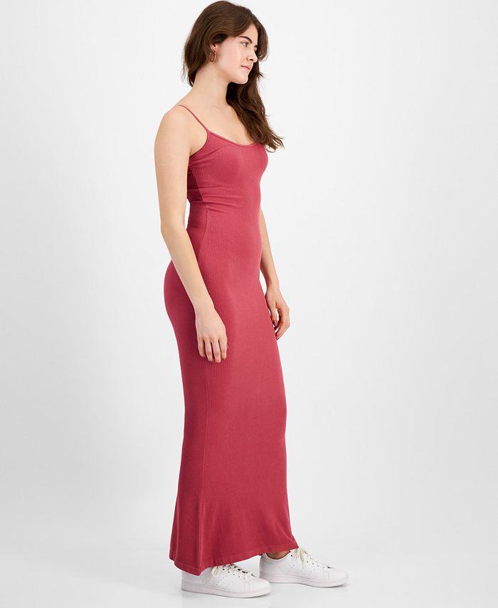 And Now This Women's Sleeveless Ribbed Knit Seamless Maxi Dress Macy's