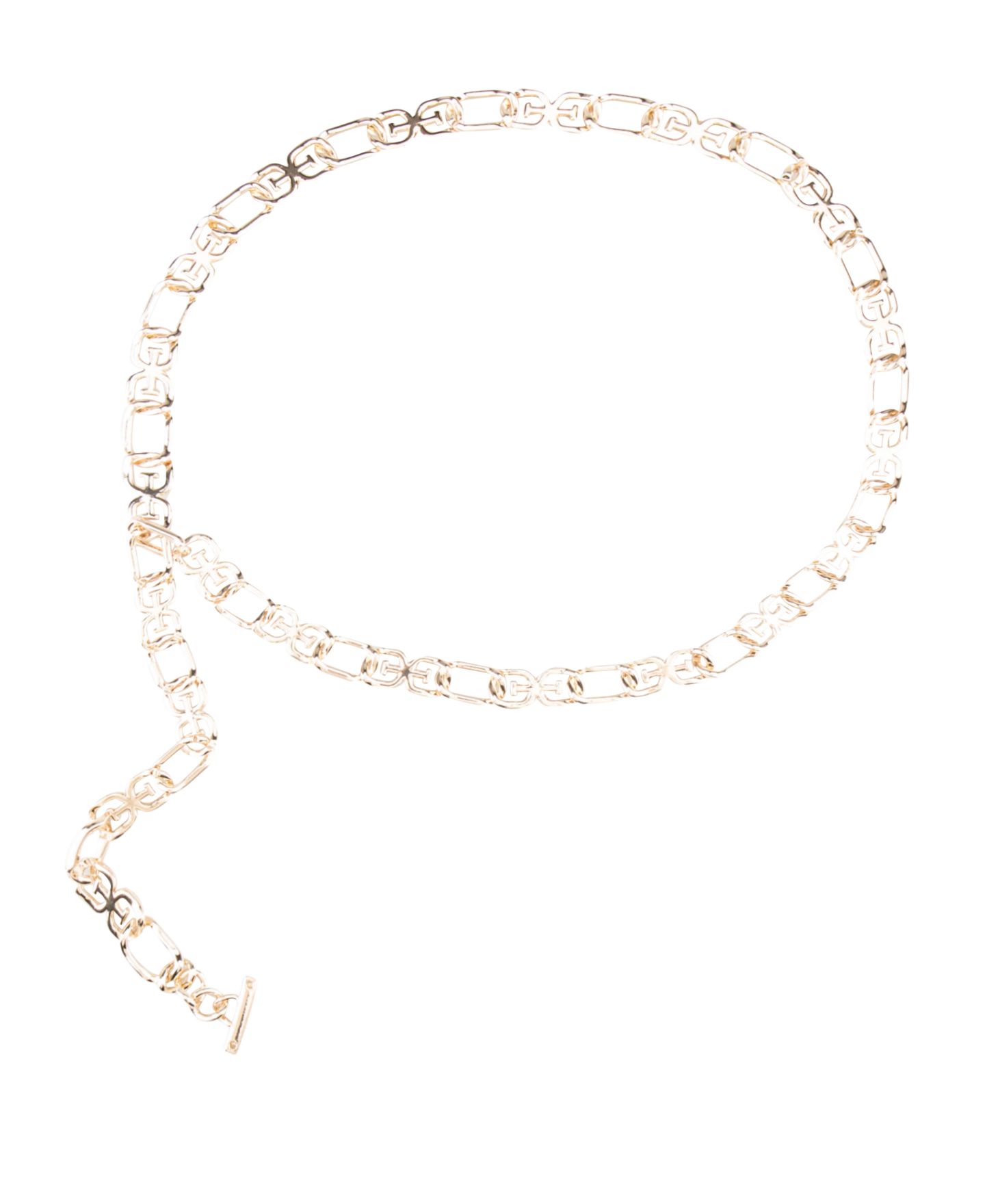 Женский ремень Sam Edelman Double-E Logo Chain Dress Belt, цвет: Золотой — фото 6