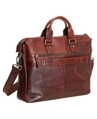 Men's Buffalo Single Compartment Briefcase for 15.6" Laptop and Tablet