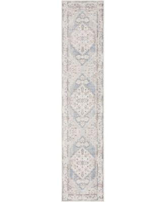 Astra Machine Washable ASW11 2'2" x 12' Runner Area Rug