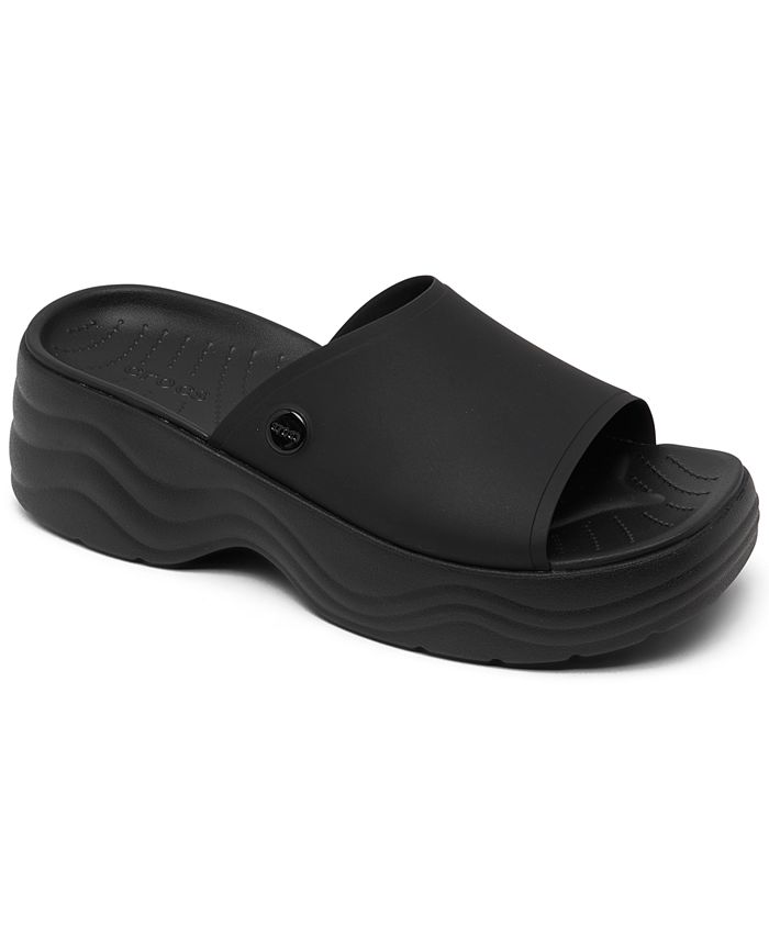 Crocs Women's Skyline Slide Sandals from Finish Line & Reviews - Finish  Line Women's Shoes - Shoes - Macy's
