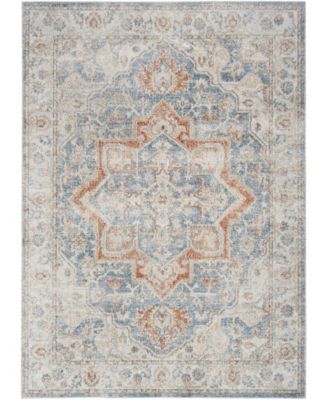 Astra Machine Washable ASW12 6'7" x 9' Area Rug