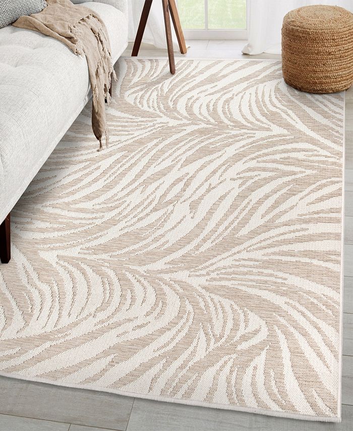 Orian Rugs Orian Knitweave Indoor, Outdoor Milawi 5'3" x 7'6" Area Rug