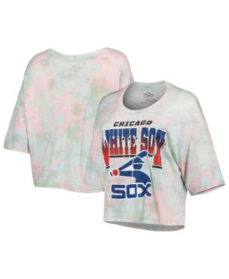 Majestic Women's Threads Houston Astros Cooperstown Collection Tie-Dye Boxy  Cropped Tri-Blend T-shirt - Macy's