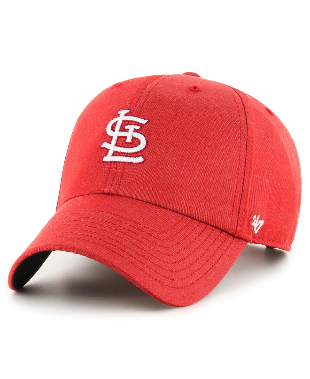 47 Brand Men's ' Red St. Louis Cardinals Oxford Tech Clean Up Adjustable Hat