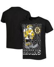 Youth Boston Bruins Black Disney Donald Duck Three-Peat T-Shirt