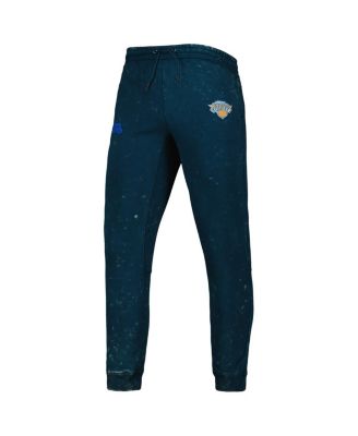 Men's and Women's Blue New York Knicks Acid Tonal Jogger Pants