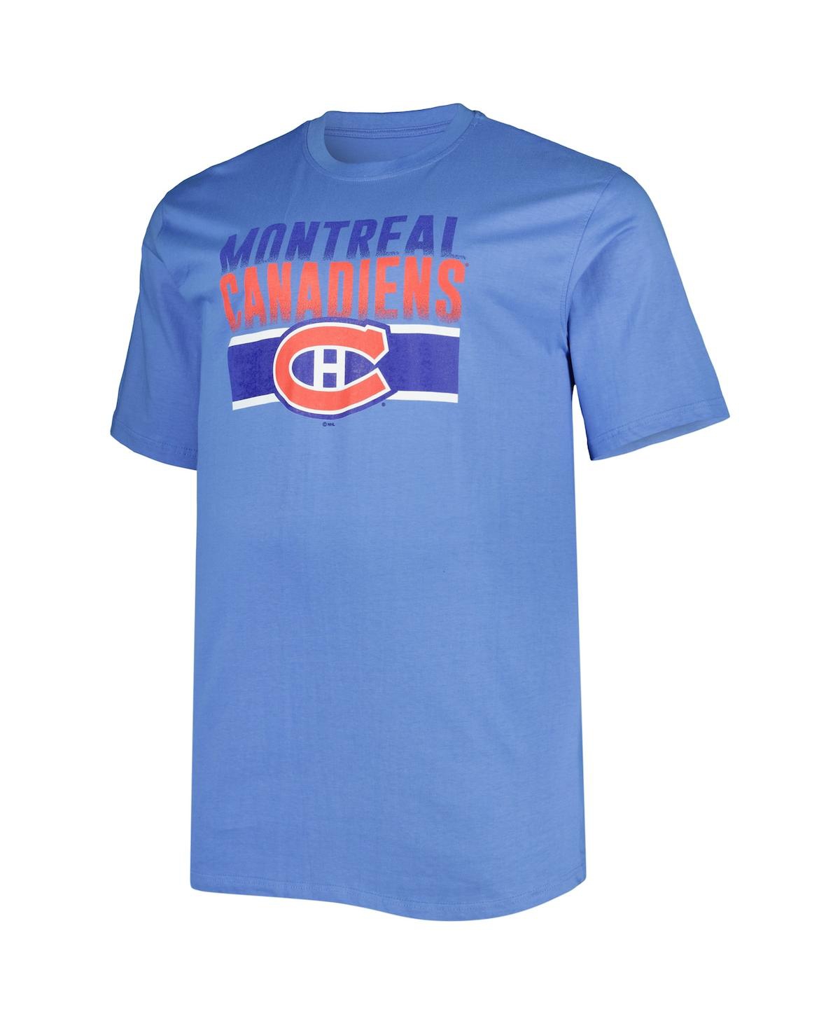 Shop Fanatics Men's  Blue Montreal Canadiens Big And Tall Special Edition 2.0 T-shirt