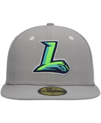 Men's Gray Lynchburg Hillcats Authentic Collection Road 59FIFTY Fitted Hat