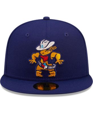 Men's Royal Amarillo Sod Poodles Authentic Collection 59FIFTY Fitted Hat