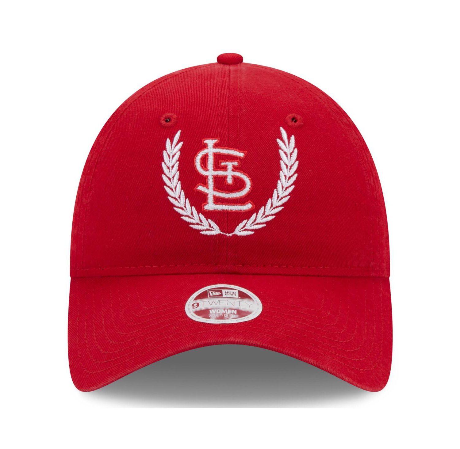 Women's Red St. Louis Cardinals Leaves 9TWENTY Adjustable Hat