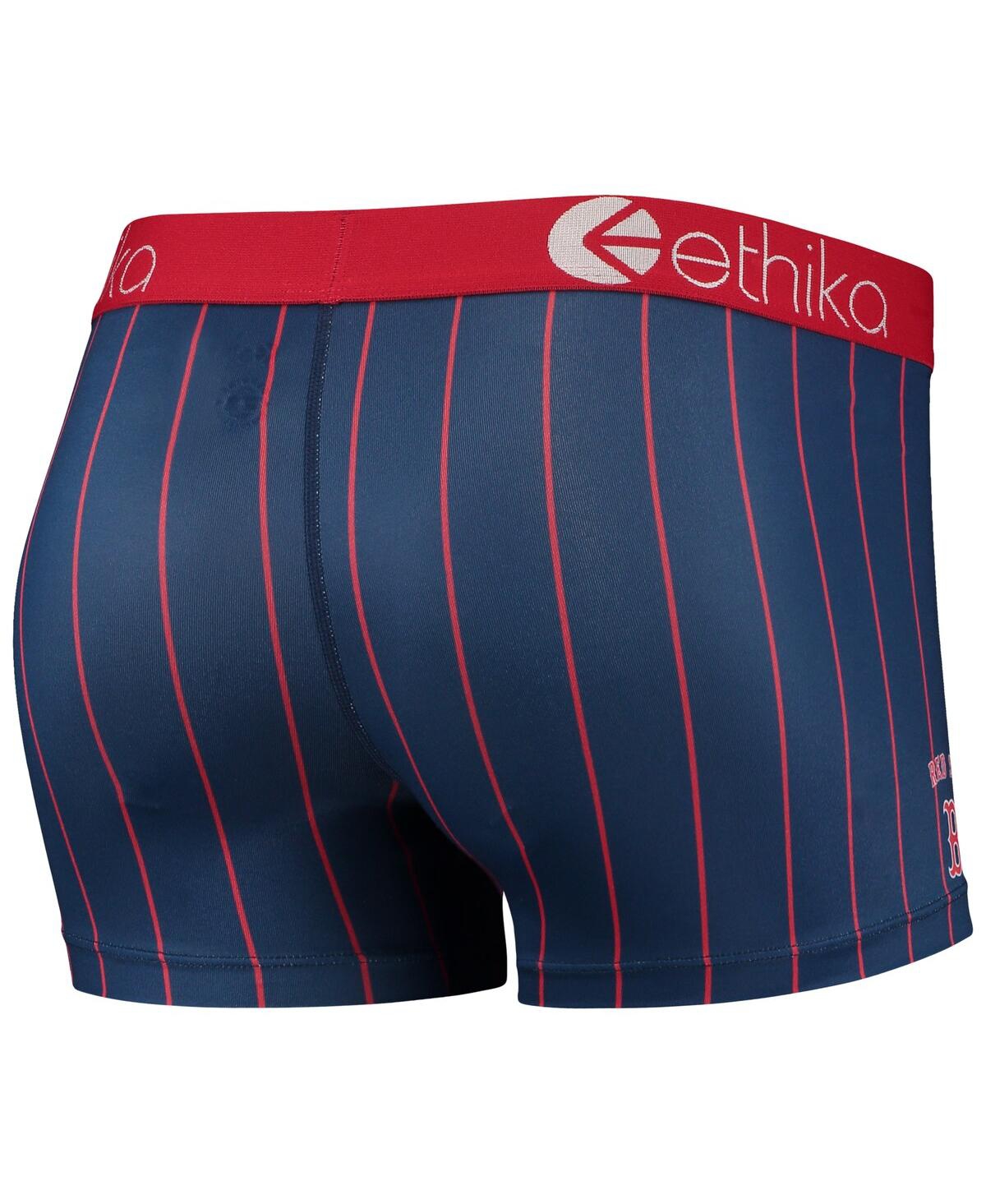 Shop Ethika Women's  Navy Boston Red Sox Slugger Shorts