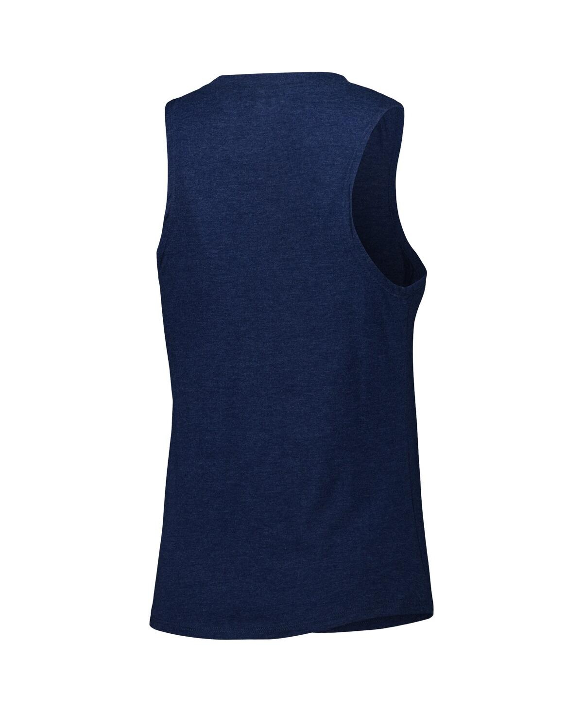 Shop Concepts Sport Women's  Light Blue, Navy Tampa Bay Rays Wordmark Meter Muscle Tank Top And Pants Slee In Light Blue,navy