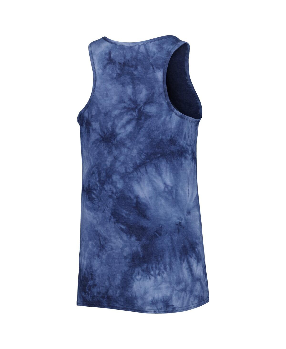 Shop Concepts Sport Women's  Navy Atlanta Braves Billboard Racerback Tank And Shorts Sleep Set