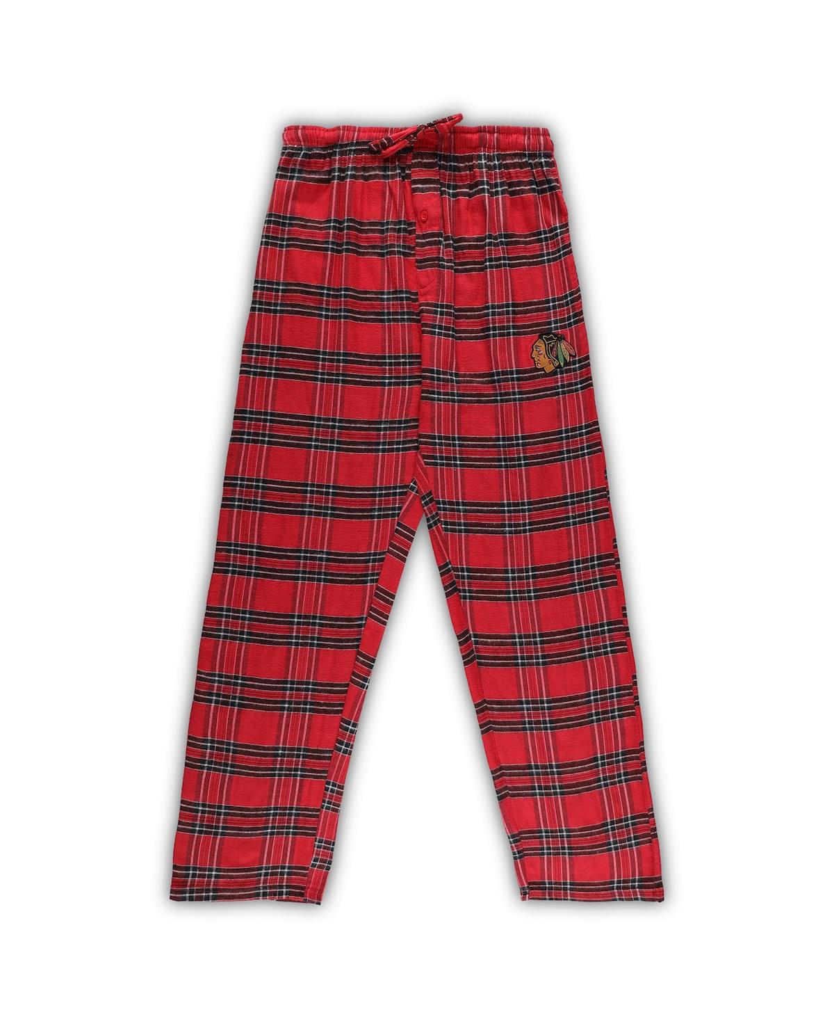 Shop Profile Men's Red Chicago Blackhawks Big And Tall T-shirt And Pajama Pants Sleep Set