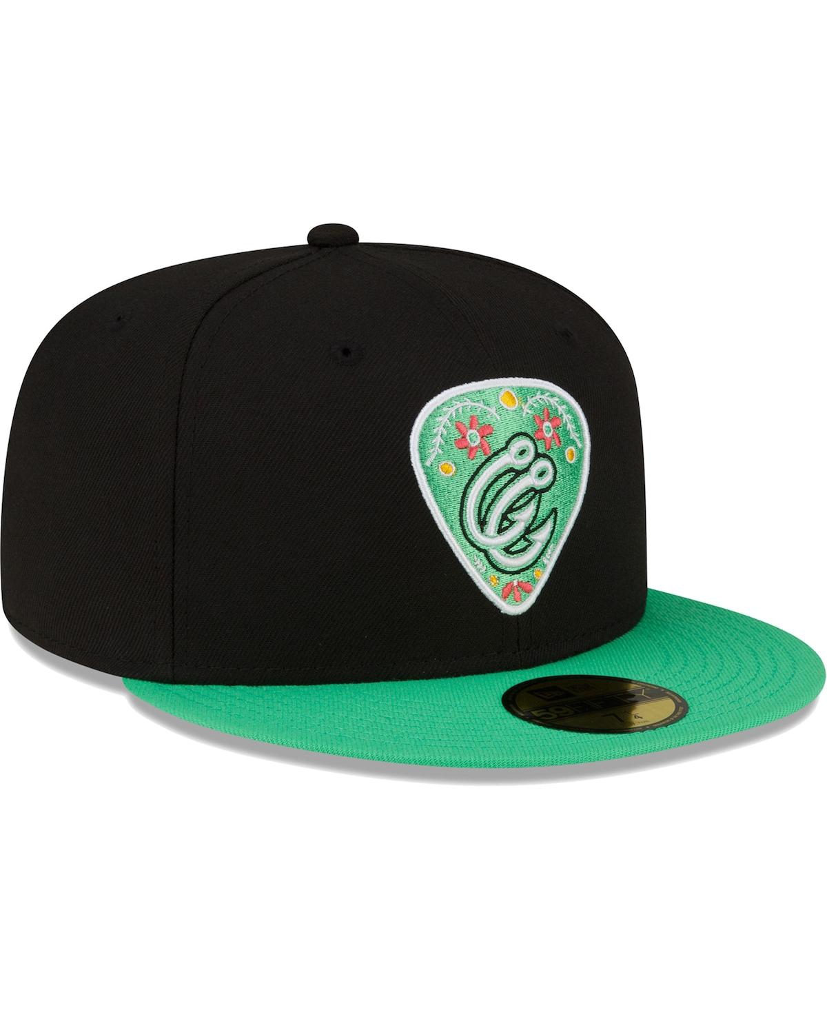 Men's New EraCorpus Christi Hooks Copa De La Diversion 59FIFTY Fitted Hat - Black
