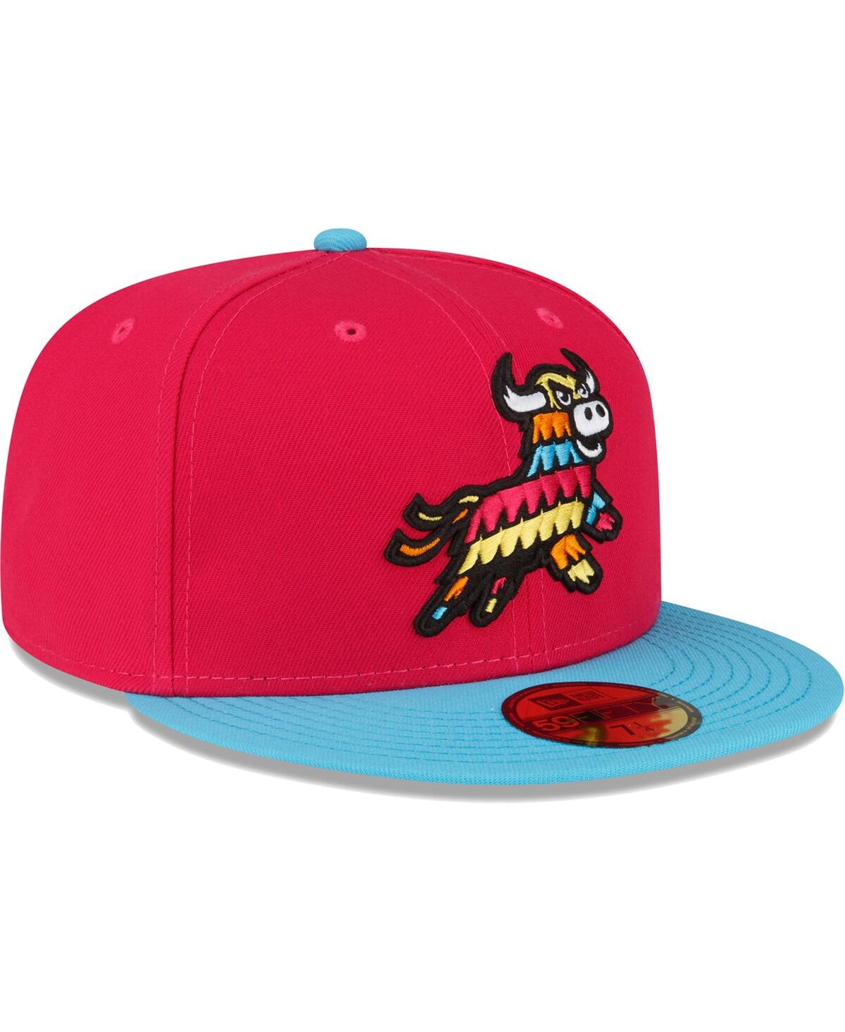 NEW ERA MEN'S NEW ERA CORAL ERIE SEAWOLVES COPA DE LA DIVERSION 59FIFTY FITTED HAT 