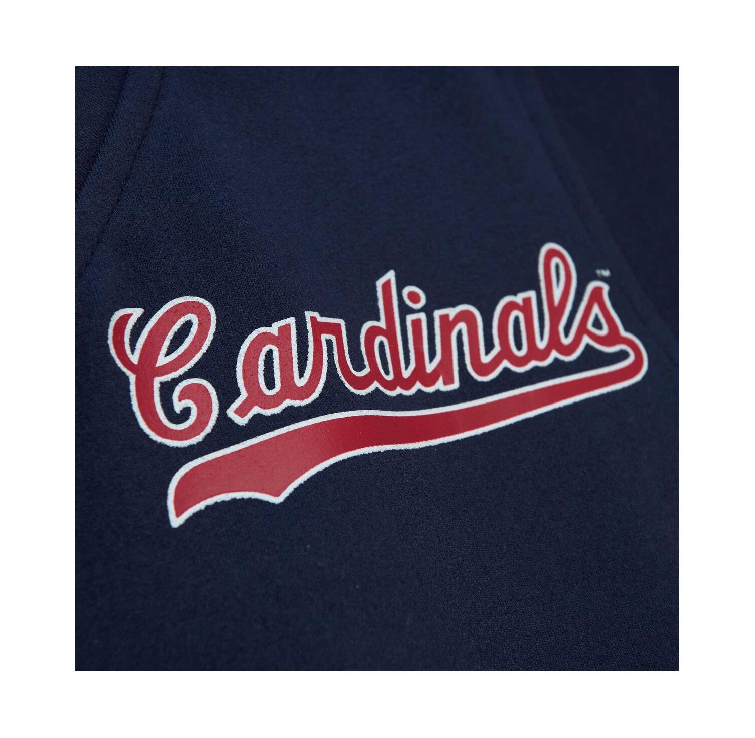 Women's Navy St. Louis Cardinals Cooperstown Collection V-Neck Dress