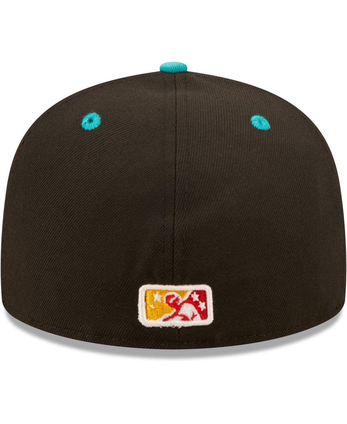 Men's New Era Turquoise Veleros de Columbus Copa De La Diversion 59FIFTY Fitted Hat - Turquoise