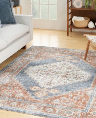 Astra Machine Washable ASW11 6'7" x 9' Area Rug