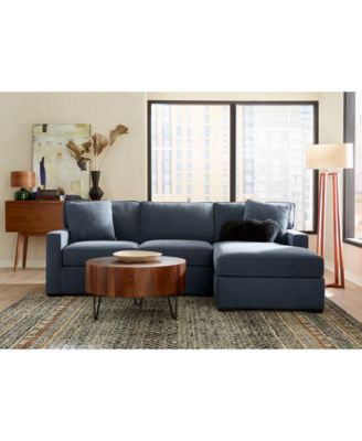 Radley Fabric Sectional Sofa - Macy's Exclusive