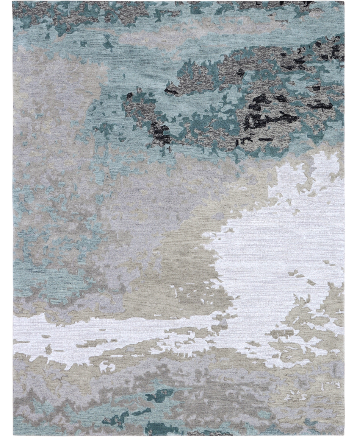 Creative Rugs Decor Eston E-1682 7'6in x 9'6in Area Rug - Gray