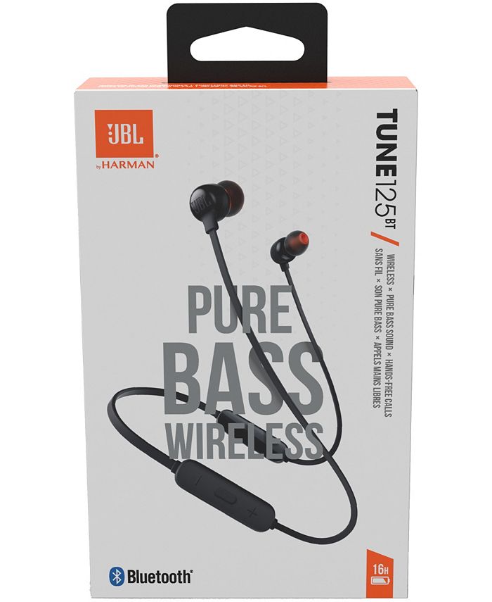 JBL Tune 125BT Wireless in Ear Bluetooth Headphones Macy's