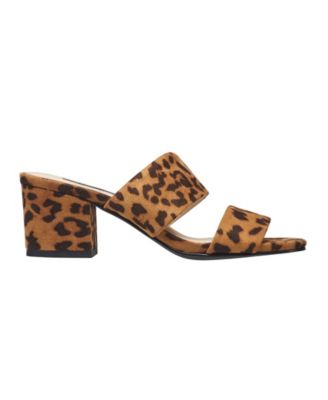 Women's Block Heel Two-Piece Dress Sandals