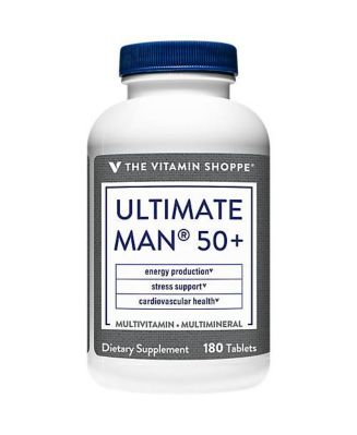 Ultimate Man 50+ Multivitamin & Multimineral - Energy Production ...