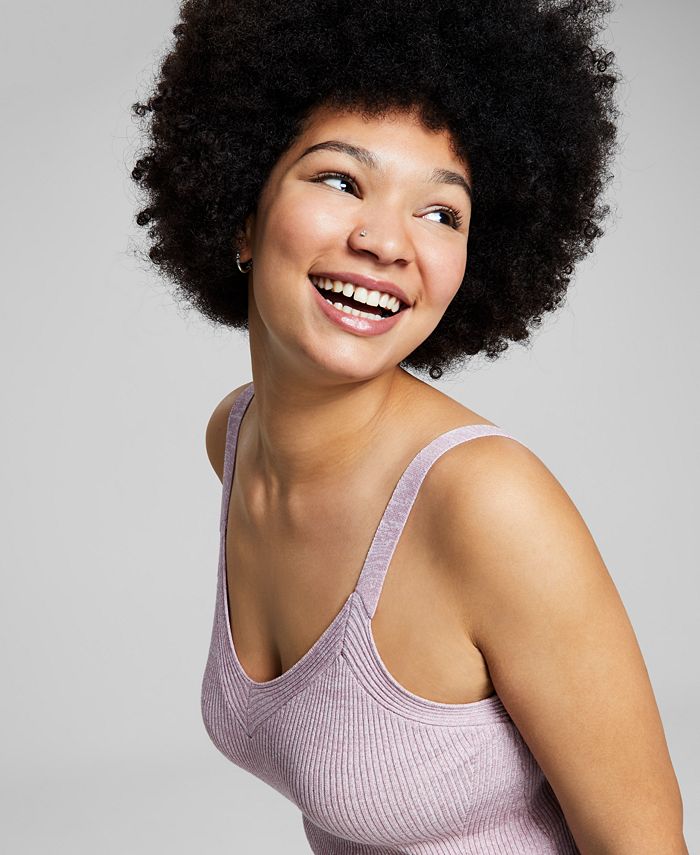 And Now This Women's Marled Ribbed Sweater Tank Top Macy's