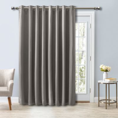 Ultimate Blackout Grommet Curtain Patio Panel 112"W x 96"L