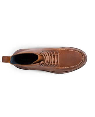 Men's Greenwood Casual Hybrid Wedge Moc-Toe Lace-Up Boots