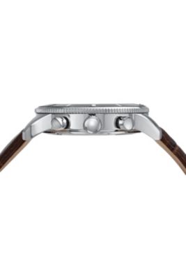 Men's Brandon Genuine Leather Band Watch 1012CBRL