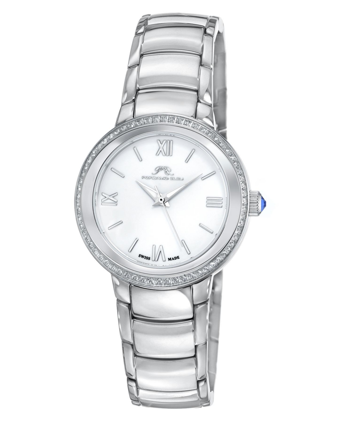 Women's Luna Stainless Steel Bracelet Watch 1181ELUS - Silver