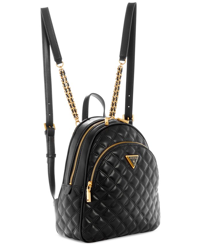 GUESS Giully Small Double Compartment Quilted Backpack Macy's