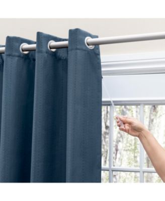 Grand Pointe Grommet Panel w/Wand Curtain 54"W x 45"L