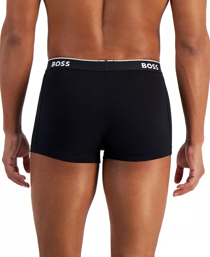 Men's Power 3-Pack Stretch Cotton Trunks - thumbnail 8