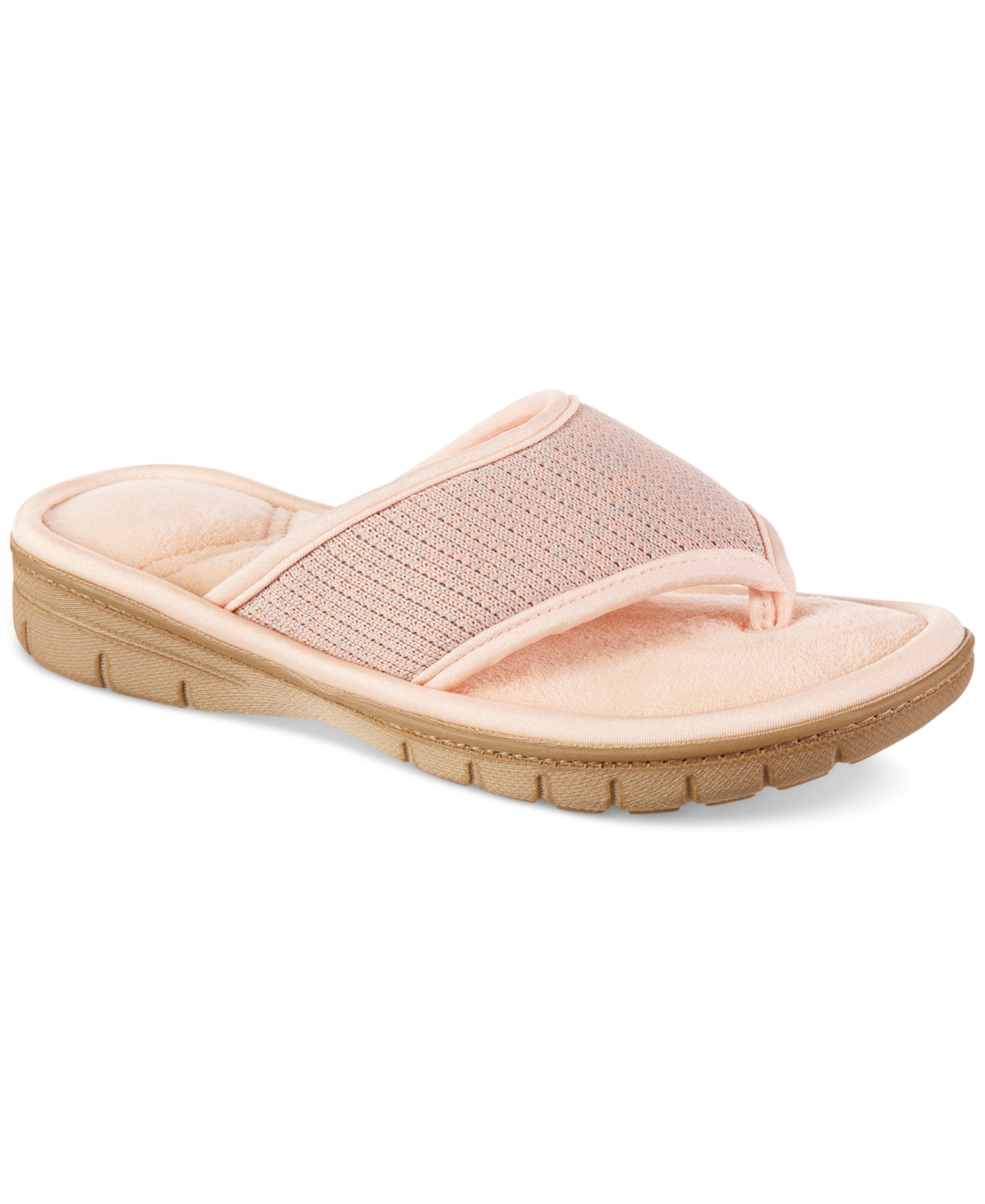 Isotoner Signature Women s Comfort Sport Thong Slippers Smart Closet