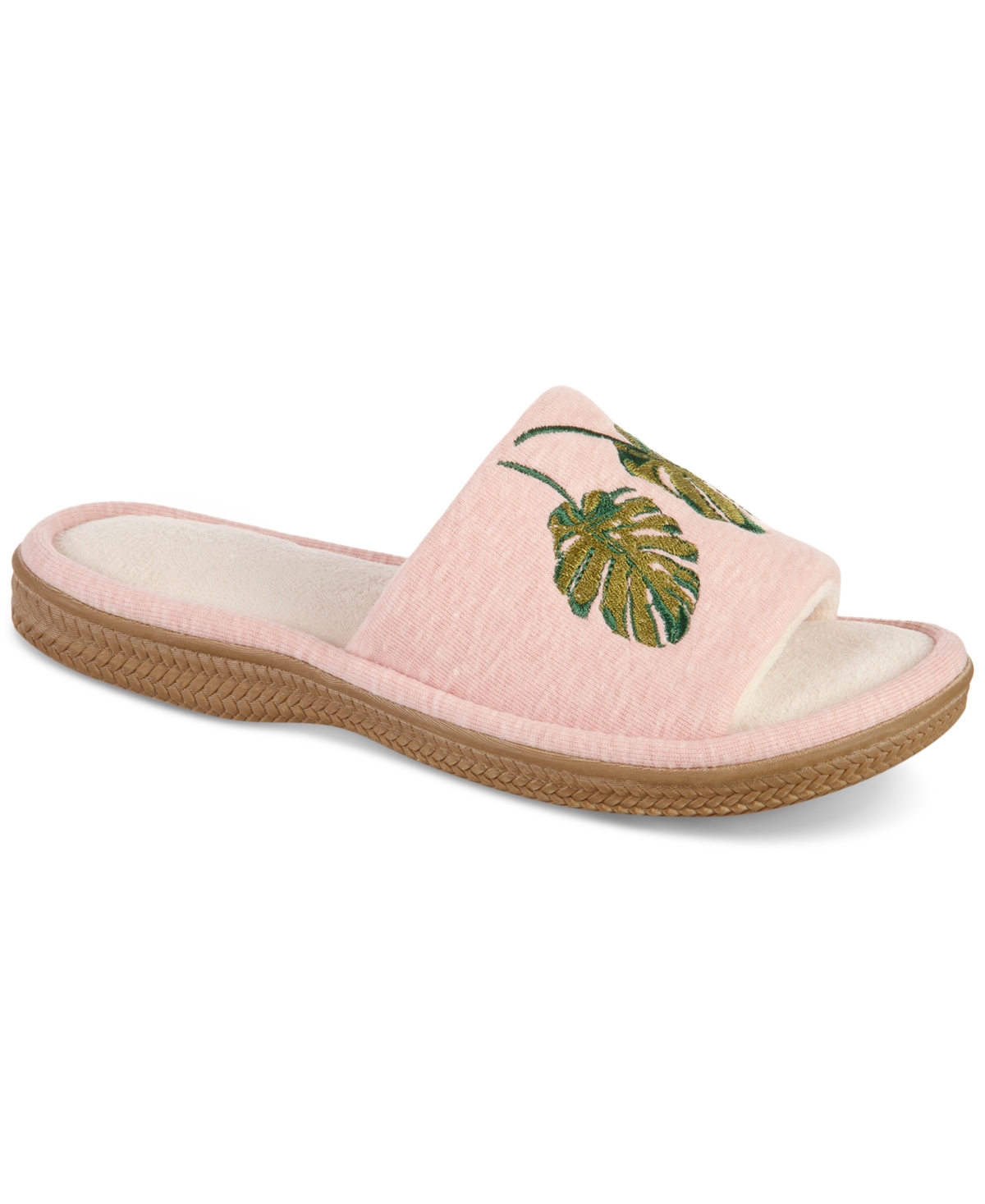 Isotoner Signature Women's Staycation Slide Slippers In Evening Sand