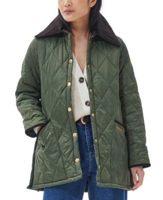 Barbour Women's Modern Liddesdale Quilted Coat - Macy's