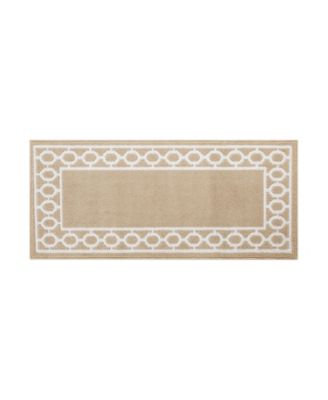 Christine Trellis Border Tufted Runner Rugs