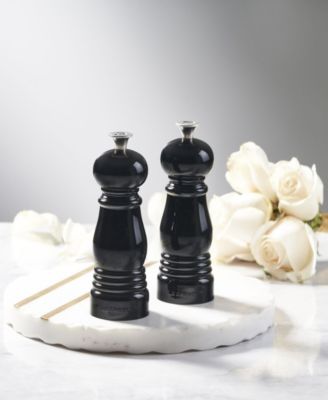 Petite Salt and Pepper Mill Set with Adjustable Grind 