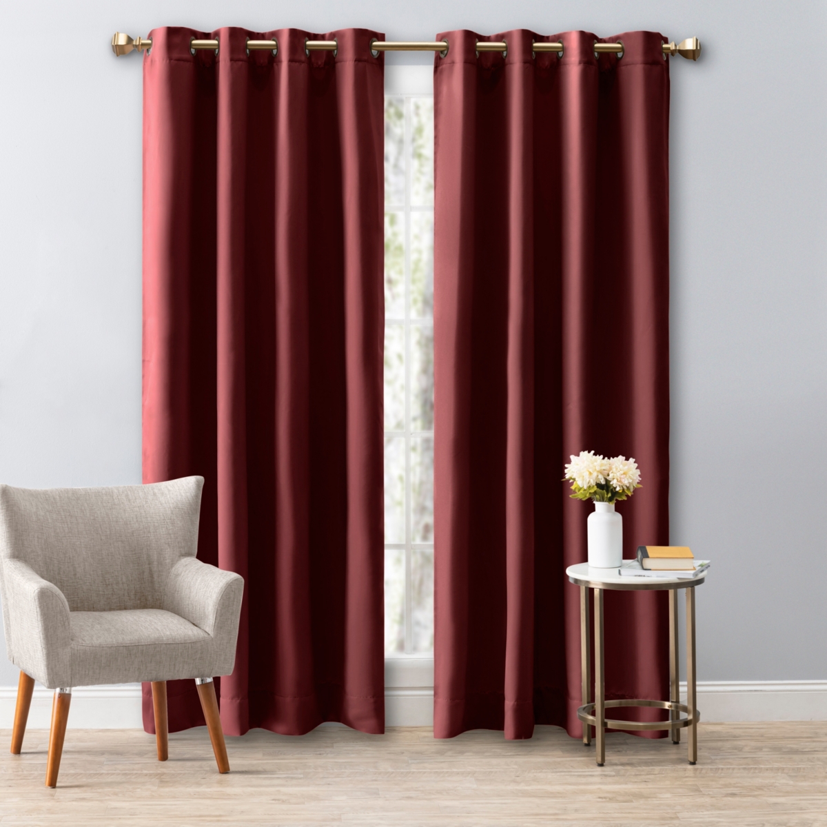 Ricardo Ultimate Black Out Grommet Curtain Panel 56