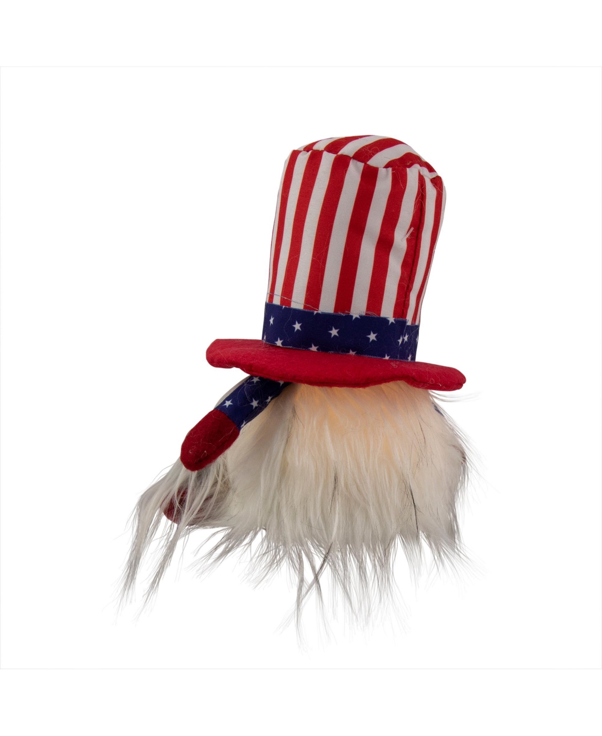 Lighted Americana Girl 4th of July Patriotic Gnome