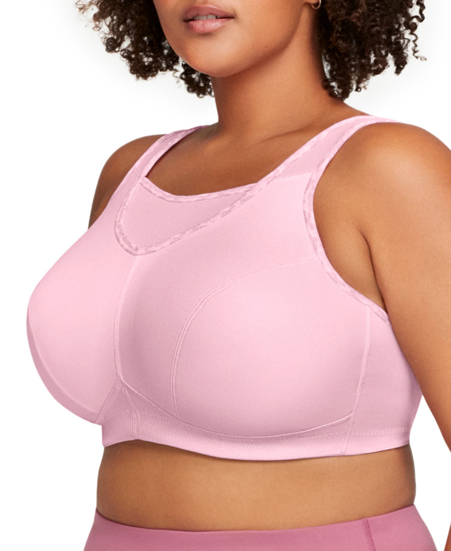 Women's Plus Size Sport No-Bounce Camisole Bra 1066