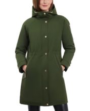 Michael kors deals water resistant overcoat